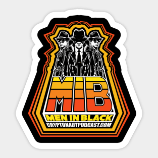 Men In Black - The Cryptonaut Podcast Sticker